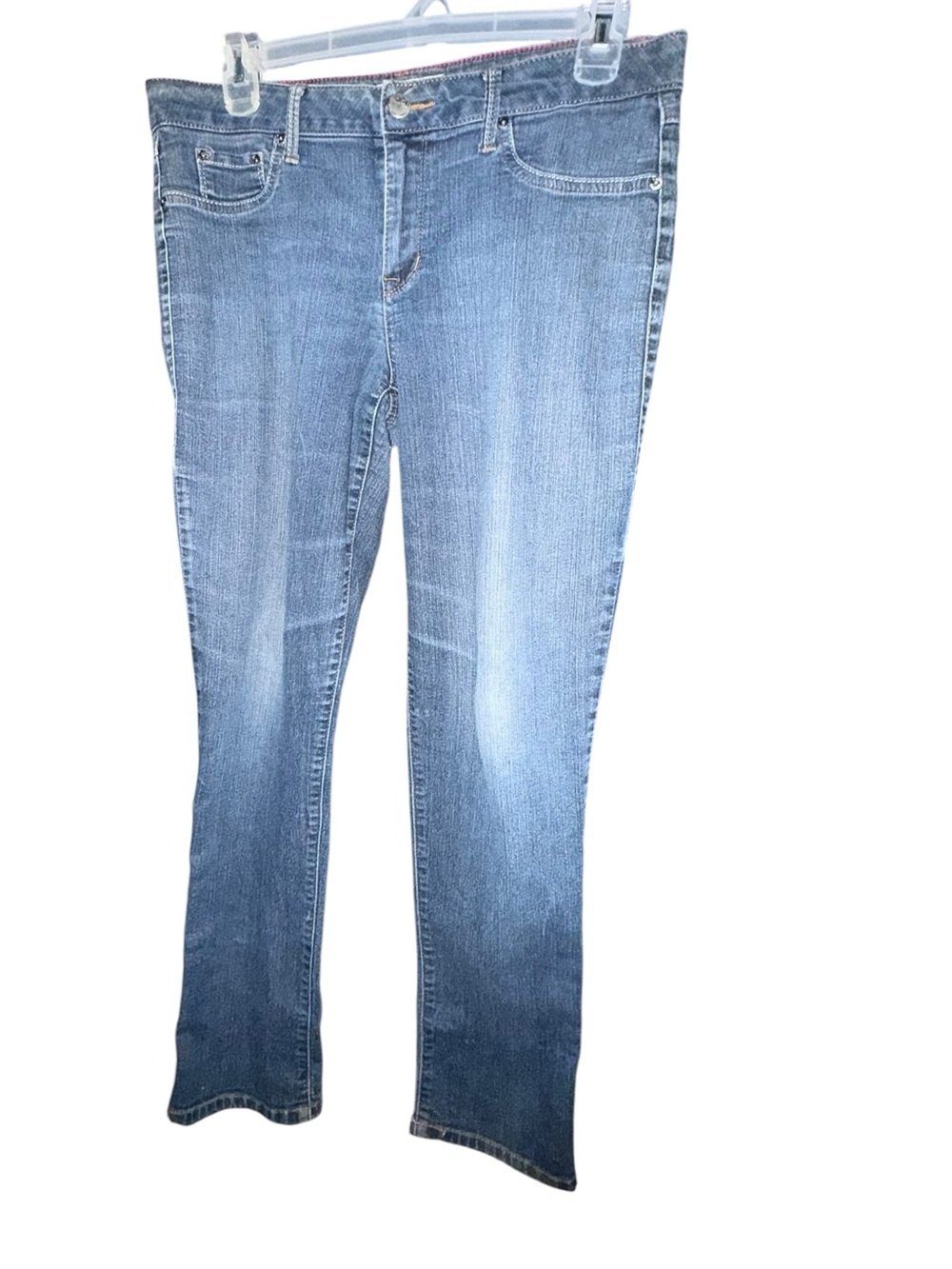 17/21 Light Wash Bootcut Stretch Jeans Women’s Size 14 Mid Rise 30” Inseam